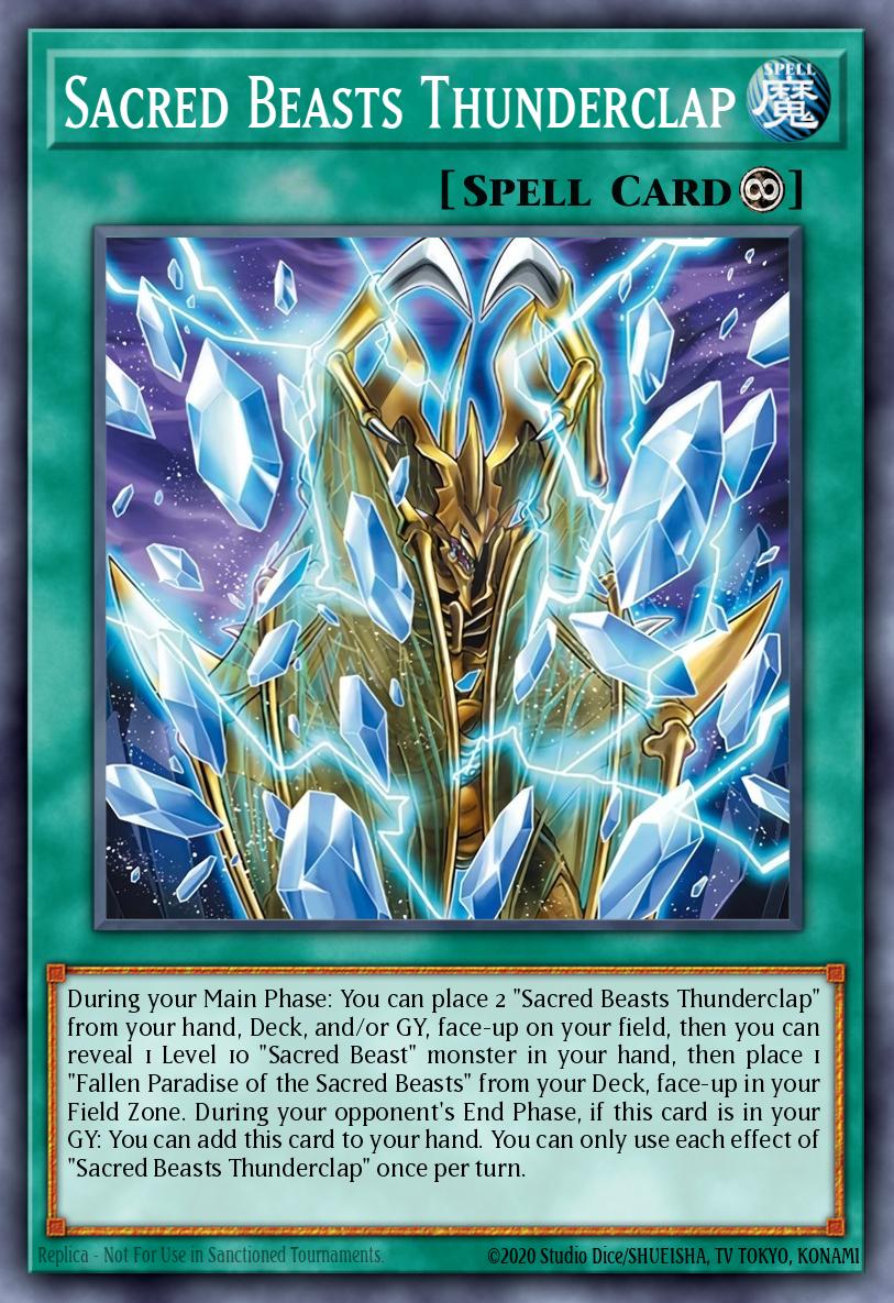 Sacred Beasts Thunderclap (CORI 049)