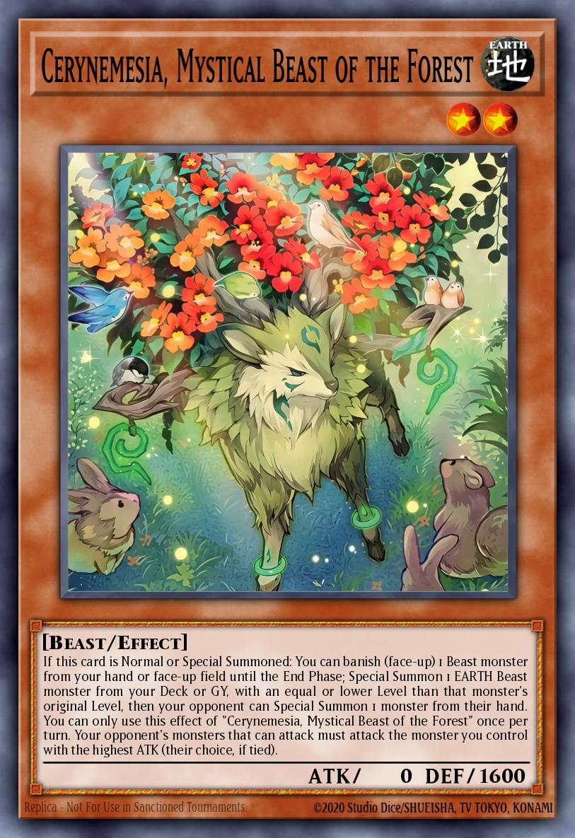 Cerynemesia, Mystical Beast of the Forest (CORI 087)