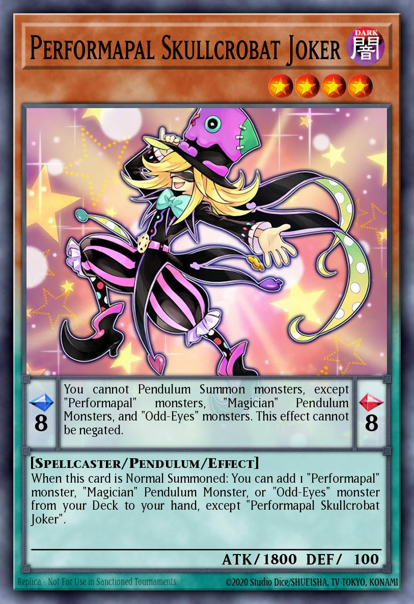 Performapal Skullcrobat Joker (LAVD O03)
