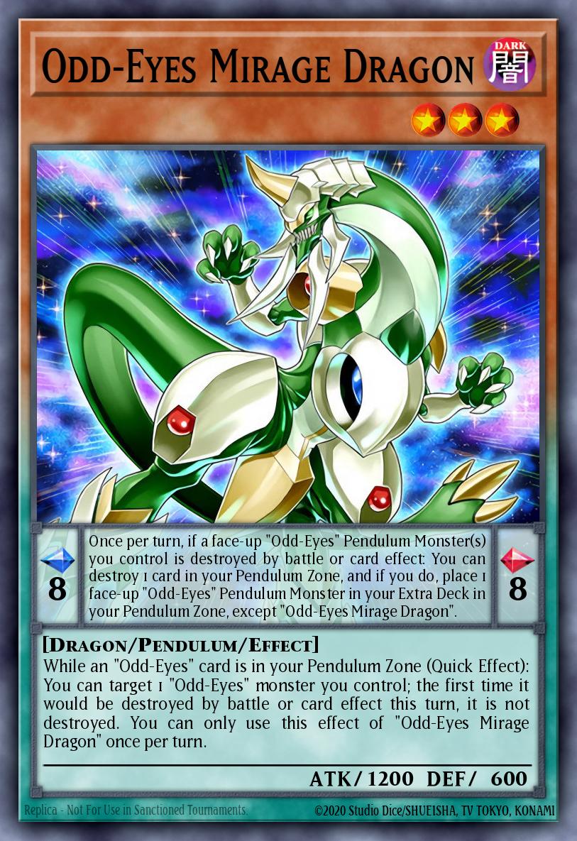 Odd-Eyes Mirage Dragon (LAVD O06)