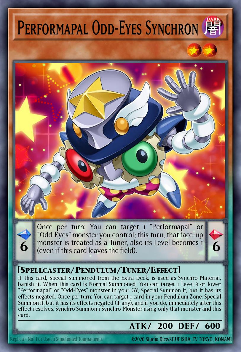 Performapal Odd-Eyes Synchron (LAVD O10)