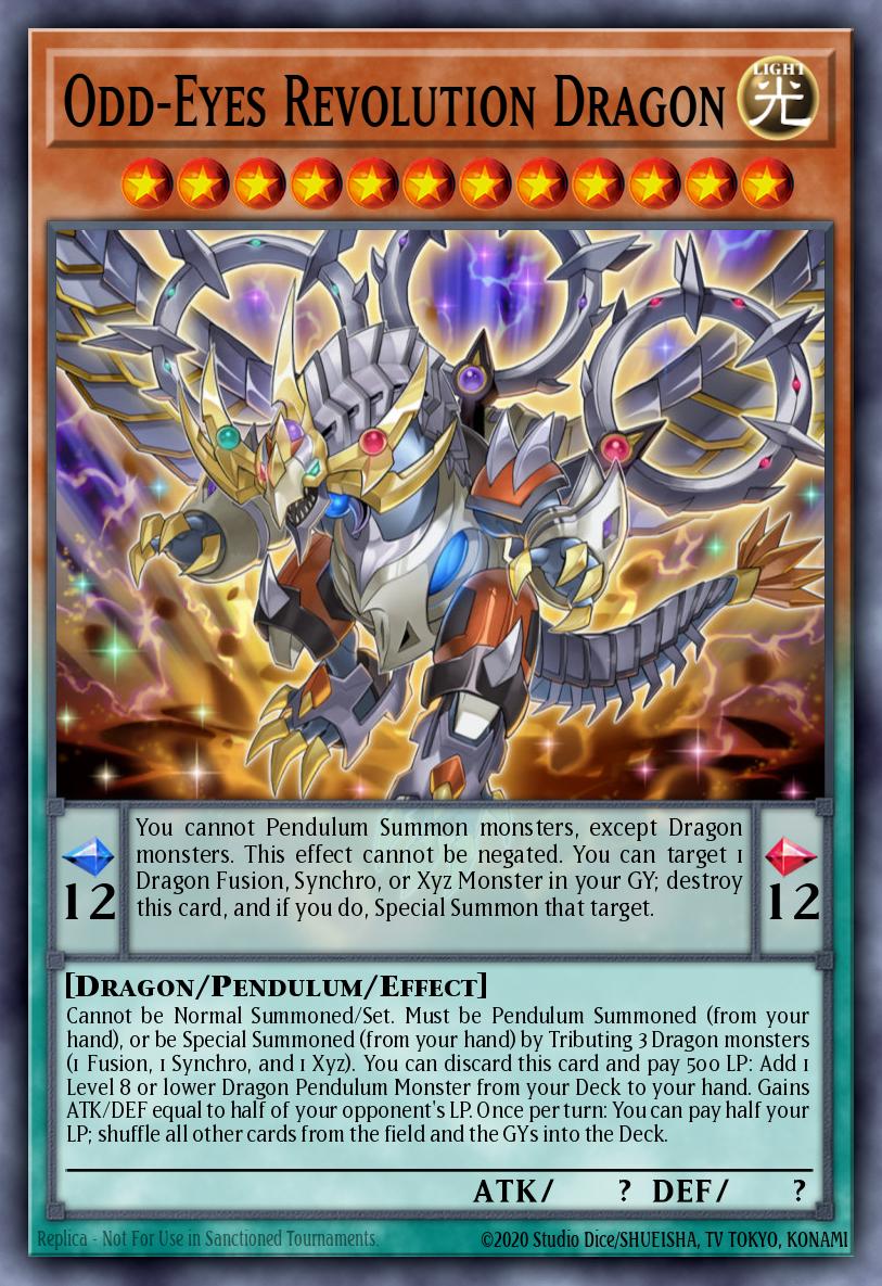 Odd-Eyes Revolution Dragon (LAVD O12)