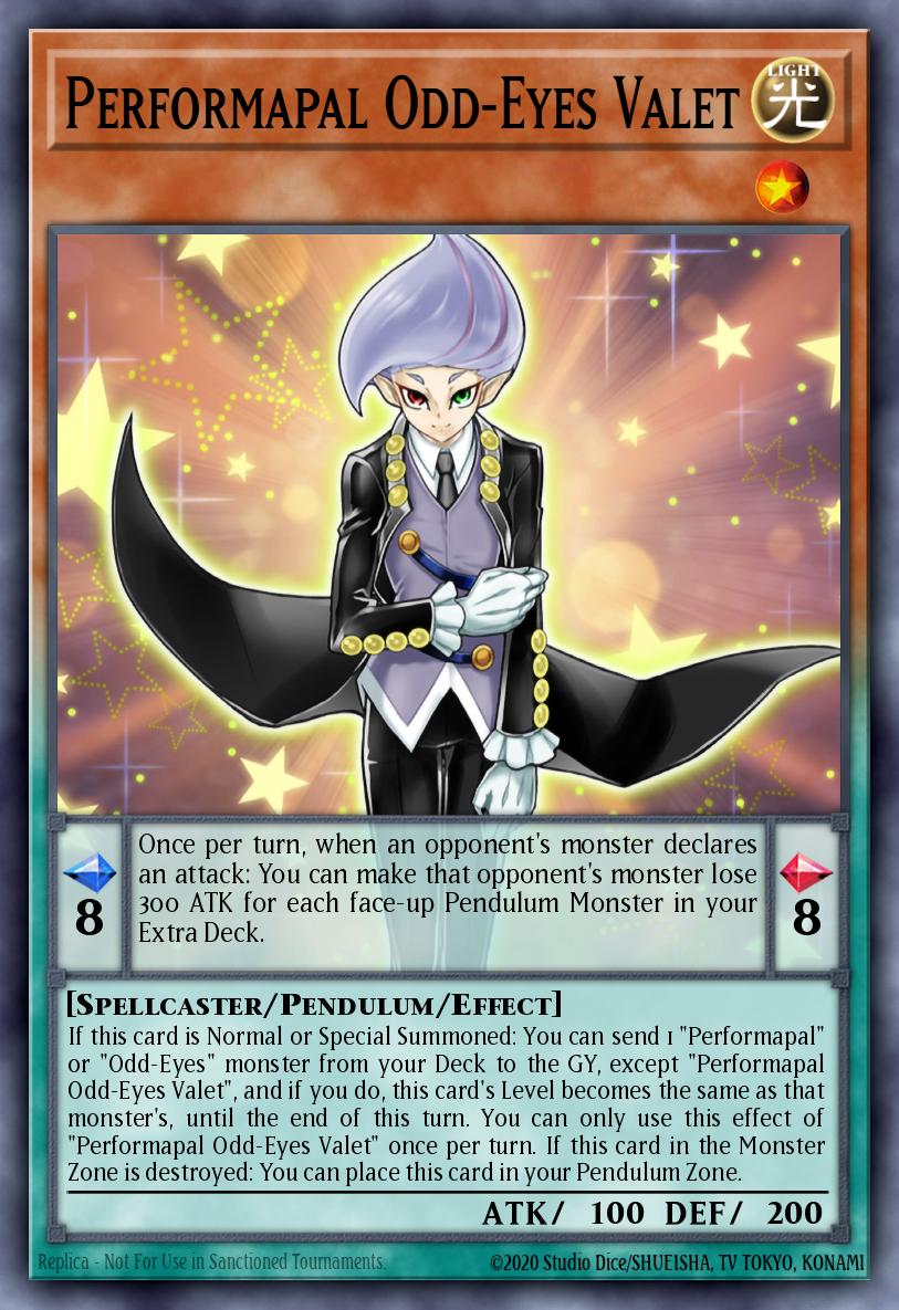 Performapal Odd-Eyes Valet (LAVD O14)
