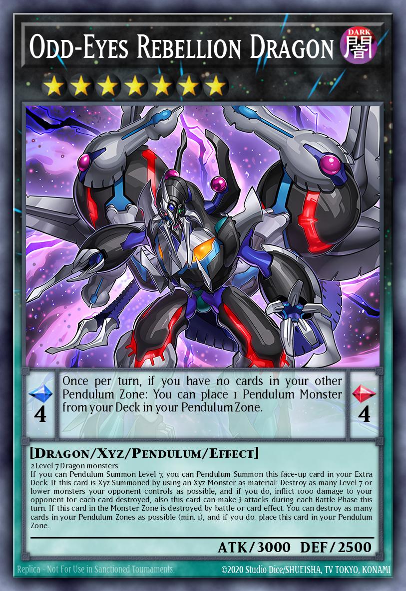 Odd-Eyes Rebellion Dragon (LAVD O27)
