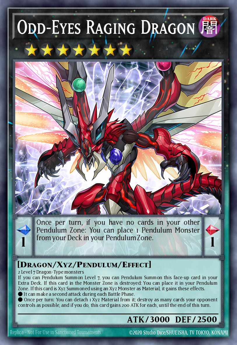 Odd-Eyes Raging Dragon (LAVD O29)
