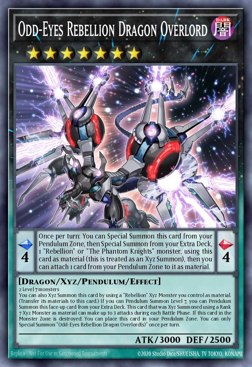 Odd-Eyes Rebellion Dragon Overlord (LAVD O30)