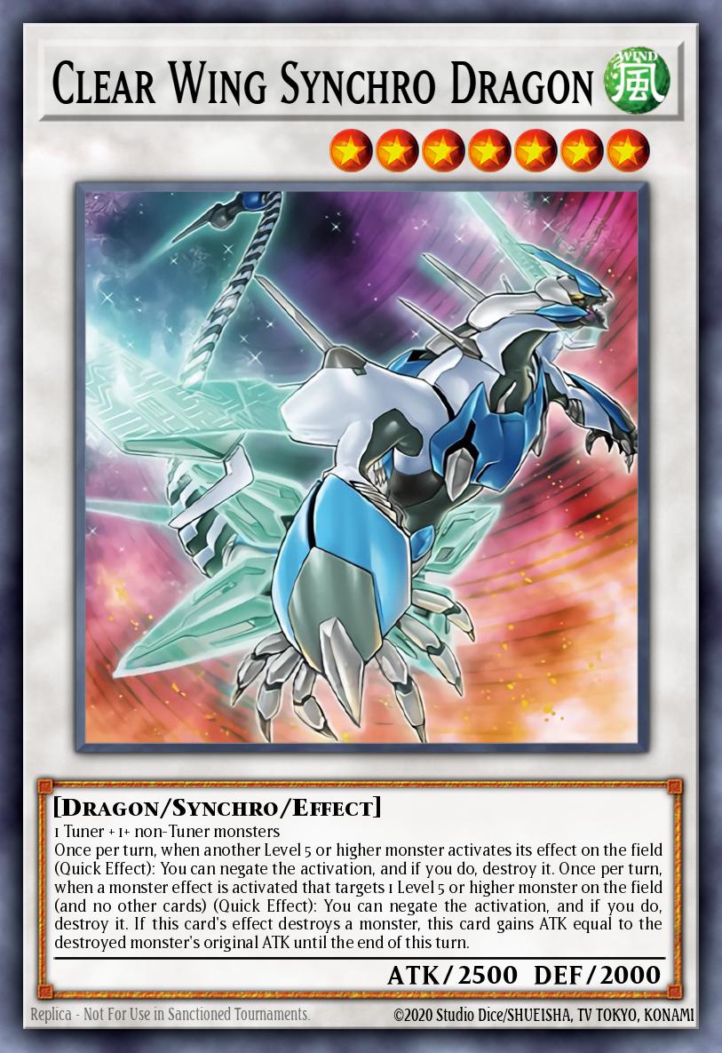 Clear Wing Synchro Dragon (LAVD S24)
